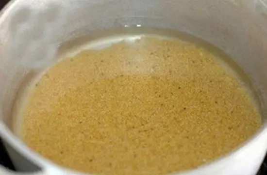 cho kê vào nồi đun