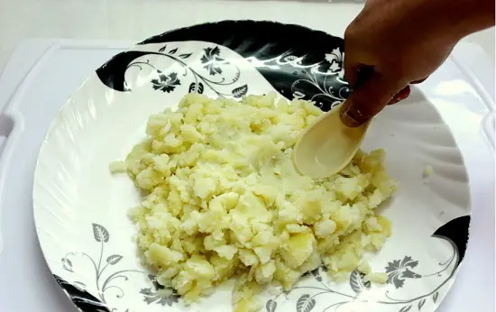nghiền khoai tây