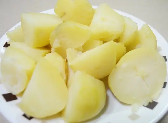 khoai tây luộc