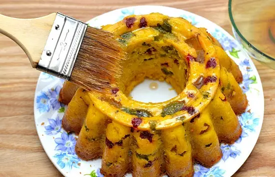 bánh rượu rum trái cây