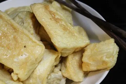 đậu chiên vàng