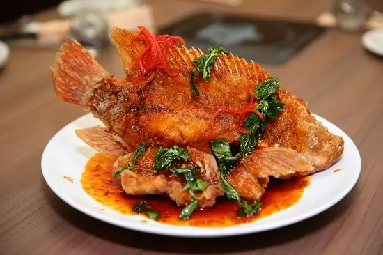Cách làm món cá diêu hồng sốt cà chua 2