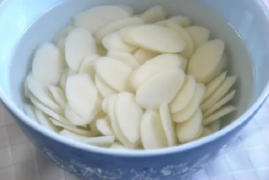bánh gạo đem sắt lát