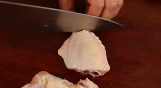 cánh gà chặt miếng