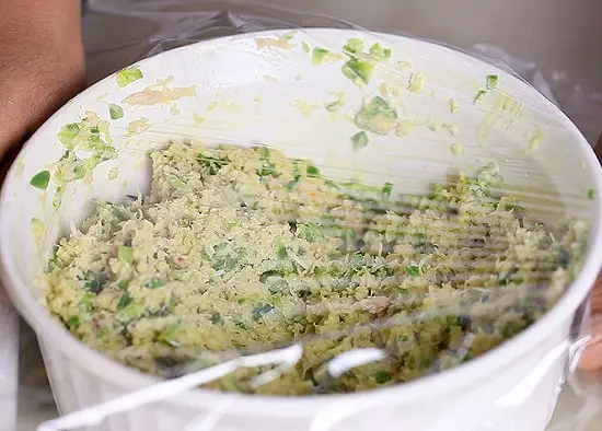 ướp lạnh chả cua
