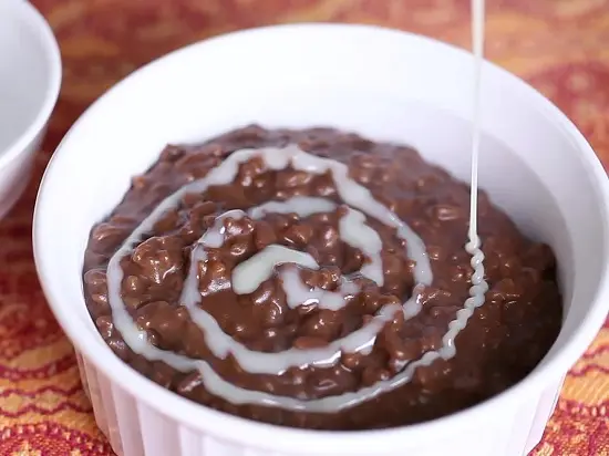 Cách làm món cháo socola của Philippin