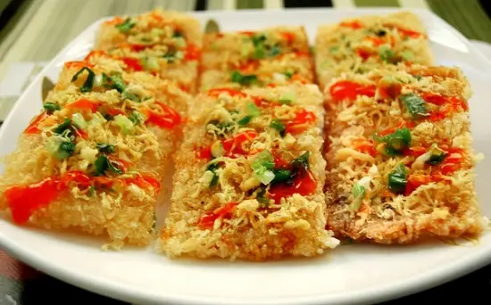 món cơm cháy Ninh Bình thơm giòn