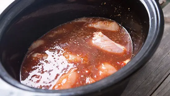 cách làm món gà hầm với sốt BBQ Coca cola 7