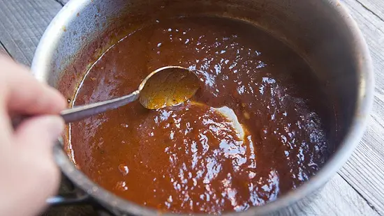 cách làm món gà hầm với sốt BBQ Coca cola 6
