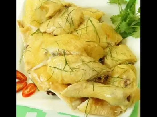 món gà hấp sả - cách làm gà hấp sả