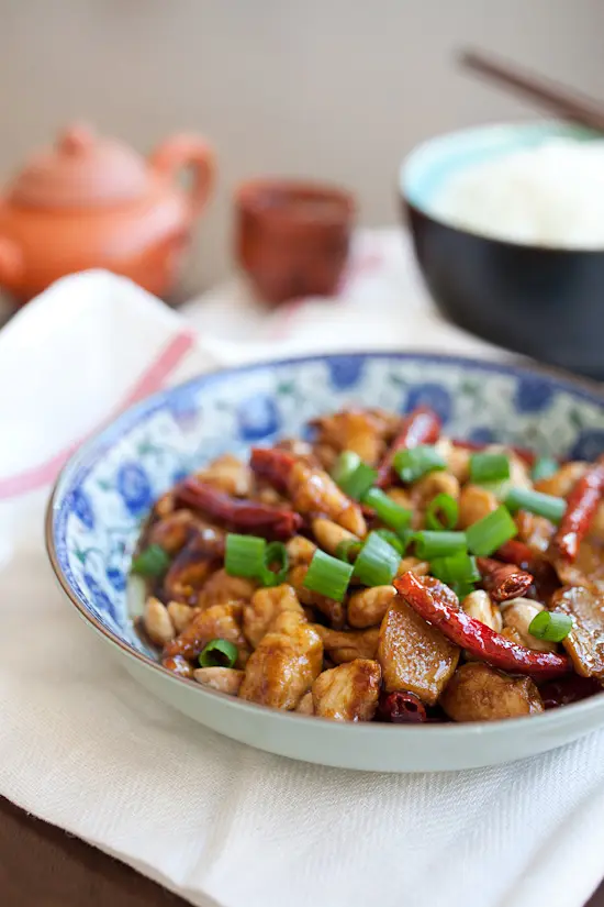 Cach lam mon ga Kung Pao dam vi ngon com moi ngay c