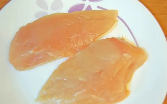 rửa sạch thịt gà