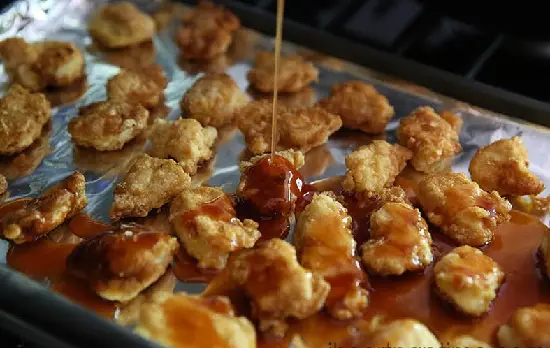 Cách làm món gà nướng sốt chua ngọt thơm ngon 2