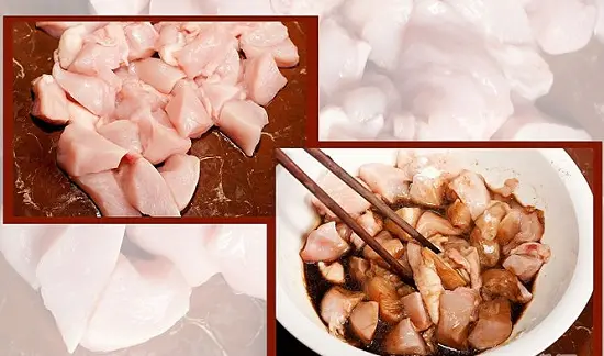 ướp thịt gà
