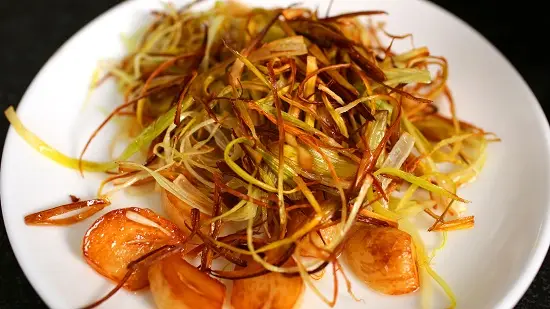 phi thơm tỏi tây