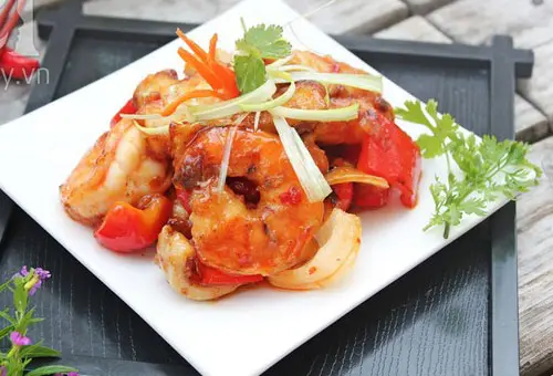 Cách làm món hải sản xào chua ngọt