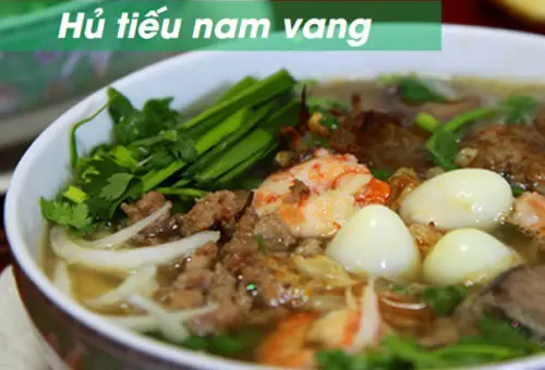 Cách làm món hủ tiếu nam vang