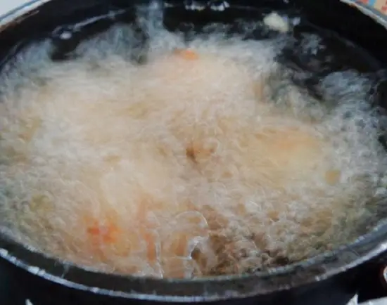 chiên khoai