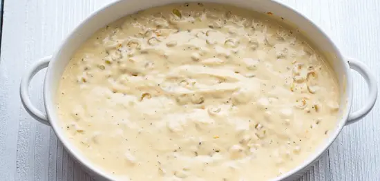cách làm mì ống trộn phô mai 6