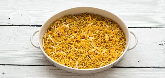 cách làm mì ống trộn phô mai 3