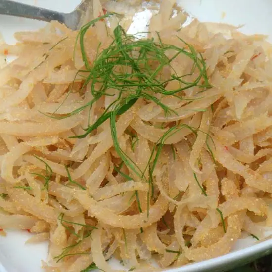 Cách làm món nộm nem chạo
