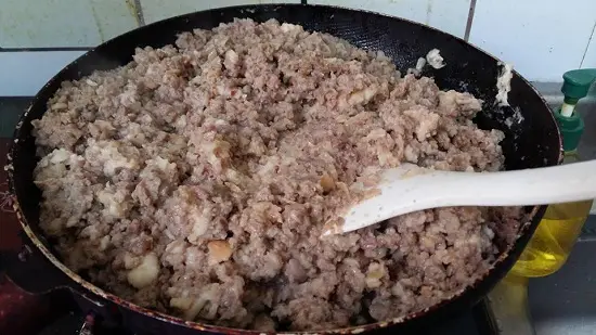 xào hỗn hợp gan pate