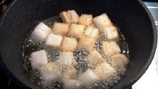 chiên phở làm phở chiên phồng