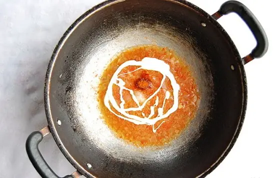 đun sốt kem