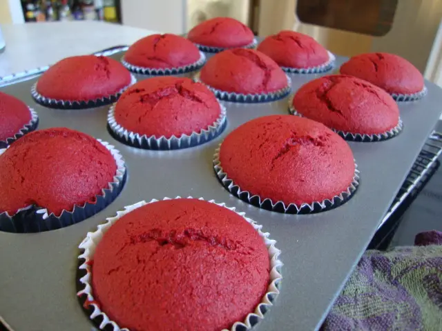 red velvet cupcake