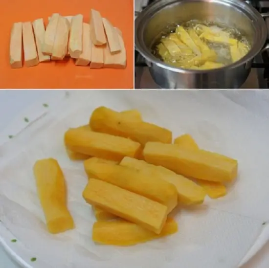 luộc chín khoai