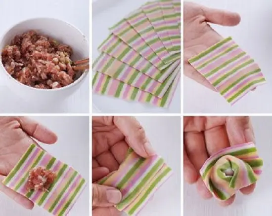 gói bánh sủi cảo