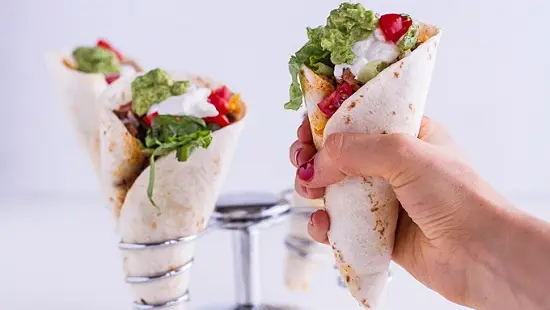cách làm Taco hình nón10
