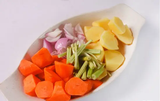 sơ chế rau củ