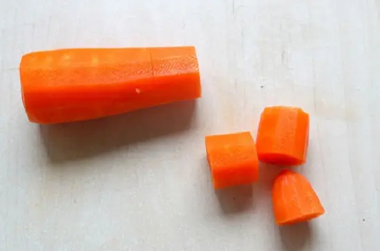 cà rốt cắt khúc