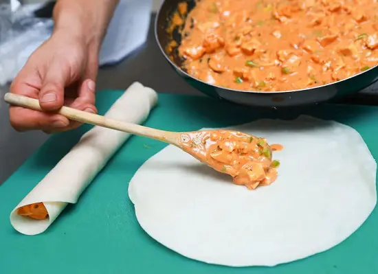 Cách làm món thịt gà nướng cuốn bánh tráng 4
