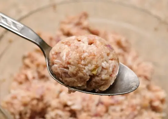 vo viên thịt bò