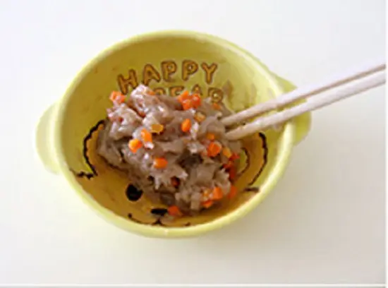 trộn với cà rốt