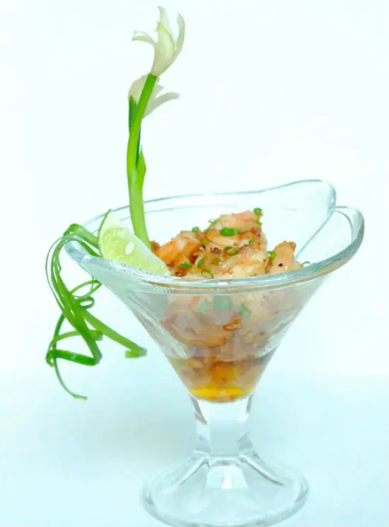 Cách làm món tôm sốt bơ chanh7