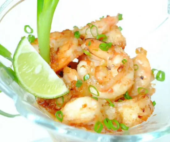 Cách làm món tôm sốt bơ chanh1