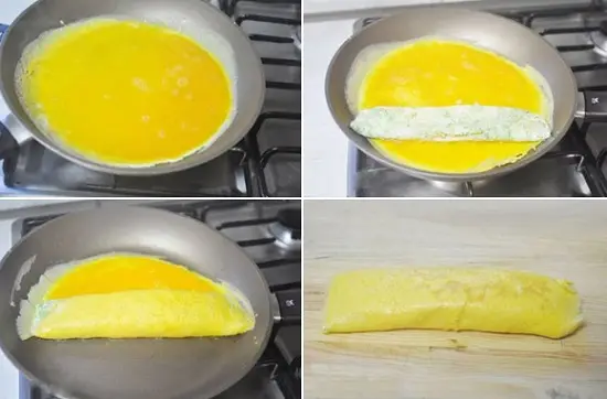 chiên lòng đỏ trứng