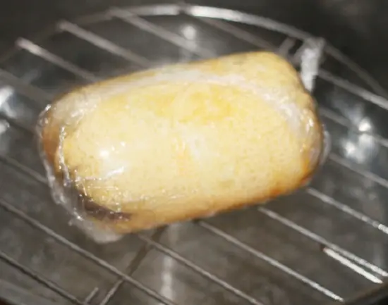 hấp trứng cuộn