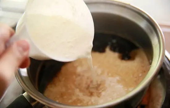 đun nước siro
