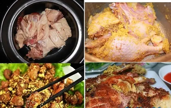 vịt rang riềng cách làm