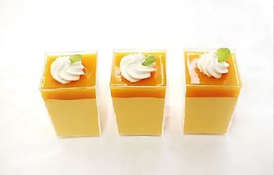 hoàn thành mousse xoài