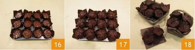 Cách làm muffin sô cô la 7