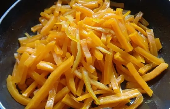 cách làm mứt bí đỏ miếng nhanh