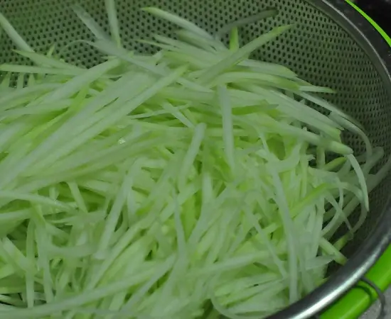 bào vụn đu đủ