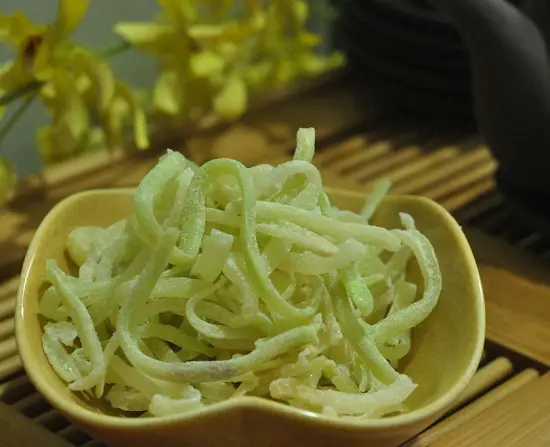 mứt đu đủ xanh