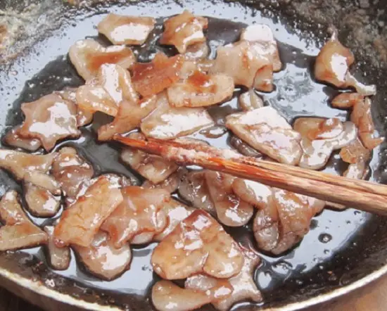 đun dừa non với cacao