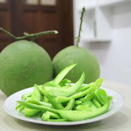 Cách làm mứt vỏ bưởi an toàn